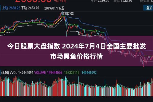 今日股票大盘指数 2024年7月4日全国主要批发市场黑鱼价格行情